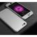 Husa ipaky office - full protection 360 - iphone 6 plus / 6s plus (silver) cu folie protectie ecran