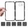 Husa magnetic case 360° + folie autoregenerativa pentru samsung galaxy s7 edge, negru