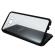 Husa compatibila cu samsung galaxy s8 magnetica black, mystyle perfect fit cu spate de sticla securizata premium