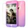 Husa telefon apple iphone 6 plus /6s plus protectie 360 ultrasubtire semitransparenta degradee purple + folie sticla