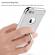 Husa telefon iphone 6/6s plus ofera protectie 3in1 ultrasubtire - silver s ring
