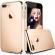 Husa telefon iphone 7 plus ofera protectie 3in1 ultrasubtire - lux gold g