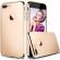 Husa telefon iphone 7 plus ofera protectie 3in1 ultrasubtire - lux gold g