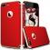 Husa telefon iphone 8 plus ofera protectie 3in1 ultrasubtire - lux red matte