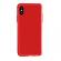 Husa telefon iphone x, silicon, rosu, negru