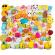 Jucarie squishy breloc parfumata cu revenire lenta , pachet 10 piese mystyle kids