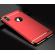 Pachet 2 huse ipaky hybrid cu insertie aurie - iphone x (red/rose gold)
