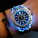 Ceas activ led - jocuri de lumina 7 culori - 4 moduri flash - mystyle fashion crystal clasic watch