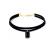 Choker mystyle fashion black duble delux - colier elegant pentru gat
