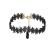 Choker mystyle fashion black gothic flower - colier elegant pentru gat