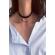 Choker mystyle fashion black pyramid - colier elegant pentru gat