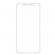 Folie de sticla 5d apple iphone xs max, mystyle margini colorate alb
