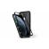 Husa apple iphone 11 pro negru, perfect fit cu spate de sticla securizata premium