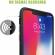 Husa apple iphone xs, magnetica 360 grade negru , perfect fit cu spate de sticla securizata premium + folie de