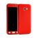 Husa full cover 360° (fata + spate + folie sticla) pentru samsung galaxy a5 (2017), rosu