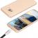 Husa full cover 360° (fata + spate) pentru samsung galaxy s8 plus, gold