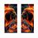 Set 2 stickere decorative pentru stalpii usilor, print autoadeziv de inalta