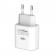 Incarcator priza xo-l77, type-c, power delivery, 20w, alb