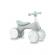 Bicicleta cu lumini, sunet si difuzor de balonase momi tobis - grey