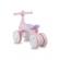 Bicicleta cu lumini, sunet si difuzor de balonase momi tobis - pink