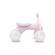 Bicicleta cu lumini, sunet si difuzor de balonase momi tobis - pink