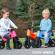 Bicicleta fara pedale funny wheels rider sport 2 in 1 pink