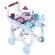 Carucior servire ceai smoby frozen 2 xl cu 17 accesorii