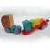 Jucarie din lemn cubika camion cu forme geometrice