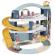 Pista de masini smoby big garage cu masinuta si elicopter