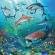 Puzzle lumea subacvatica 3x49 piese ravensburger