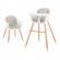 Scaun de masa kinderkraft sienna 2 in 1 grey