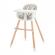 Scaun de masa kinderkraft sienna 2 in 1 grey