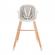 Scaun de masa kinderkraft sienna 2 in 1 grey