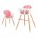 Scaun de masa kinderkraft sienna 2 in 1 pink