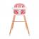 Scaun de masa kinderkraft sienna 2 in 1 pink