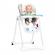 Scaun de masa kinderkraft yummy pliabil multicolor