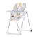 Scaun de masa kinderkraft yummy pliabil multicolor
