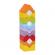 Set constructii din lemn 12 piese cubika - turn