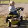 Tractor cu pedale si remorca smoby farmer max verde cu negru