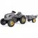 Tractor cu pedale si remorca smoby stronger xxl gri