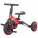 Tricicleta si bicicleta chipolino smarty 2 in 1 red