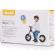 Bicicleta fara pedale chipolino spark blue
