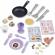 Bucatarie copii smoby gabby kitchen cu 16 accesorii