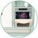 Bucatarie pentru copii smoby cherry kitchen cu 25 accesorii
