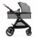 Carucior kinderkraft esme 3 in 1 moonlight grey