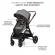Carucior kinderkraft esme 3 in 1 moonlight grey