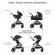 Carucior kinderkraft esme 3 in 1 pure black