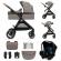 Carucior kinderkraft esme 3 in 1 sand beige