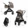 Carucior kinderkraft esme 3 in 1 sand beige