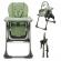 Scaun de masa kinderkraft tummie pliabil green